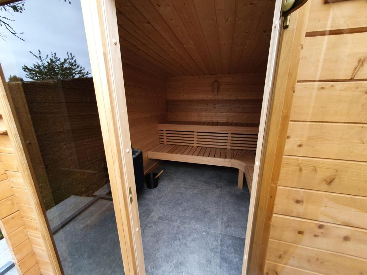 La Cabane Ofuro Villa Celles  Buitenkant foto