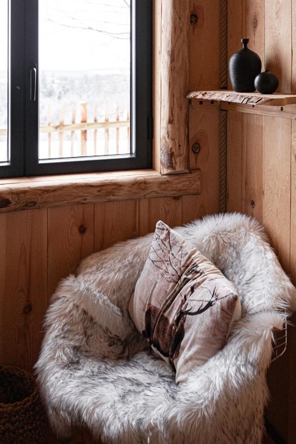 La Cabane Ofuro Villa Celles  Buitenkant foto